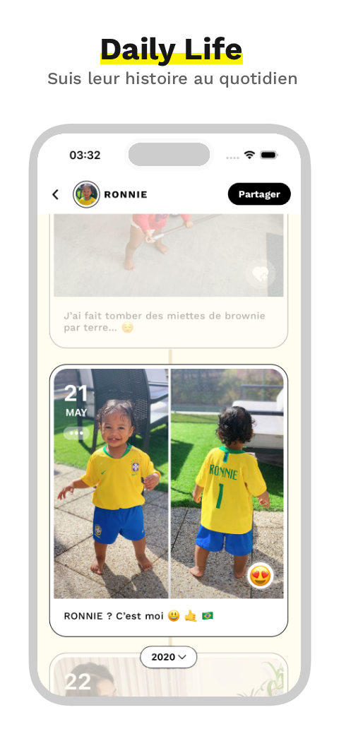 Daily Life. Suivez leur histoire au quotidien