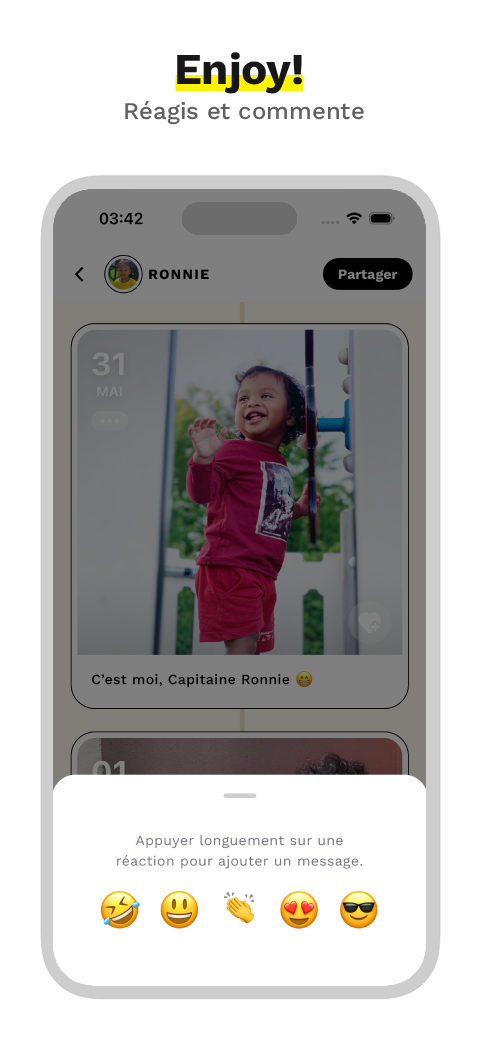 Réactions. Exprimez-vous
